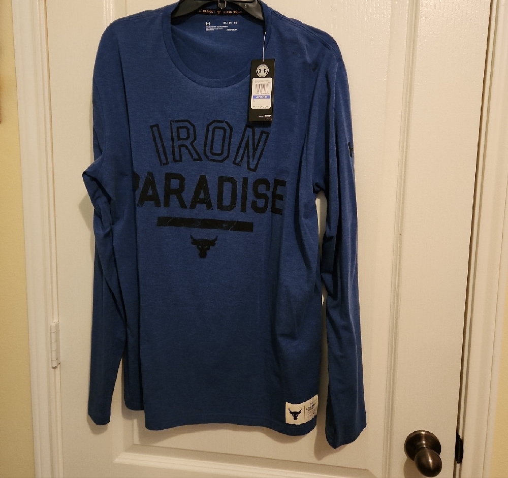Under Armour Blue 'Iron Paradise' Jersey